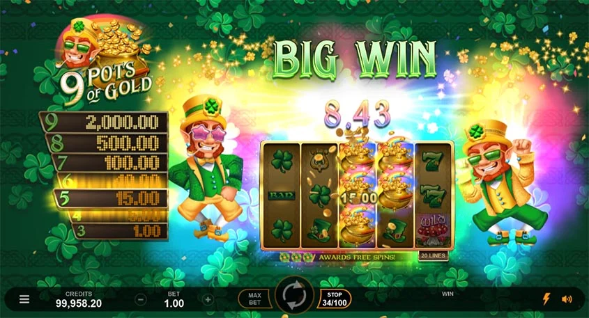 9 Pots of Gold